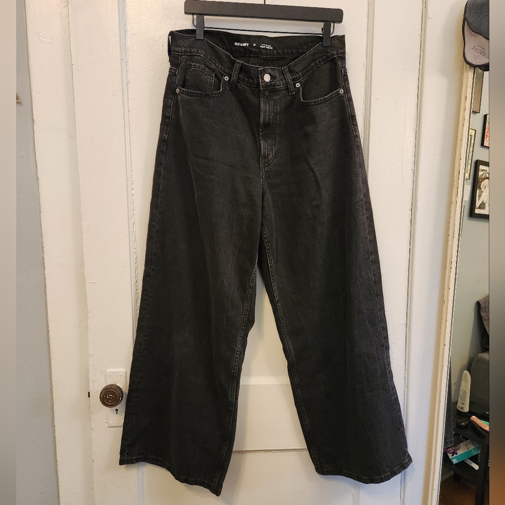 Wide Leg Baggy Jeans